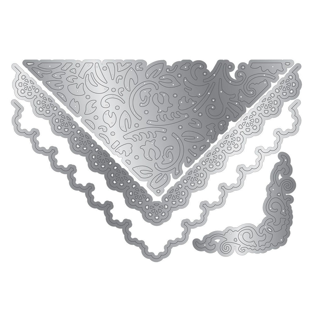Crafter's Companion Vintage Envelope Dies ss-al-md-vinenv Detailed Image