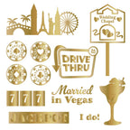 Crafter's Companion Vintage Vegas 6 x 6 Foil Transfers vv-foiltr6 Timeless Vegas Aesthetic