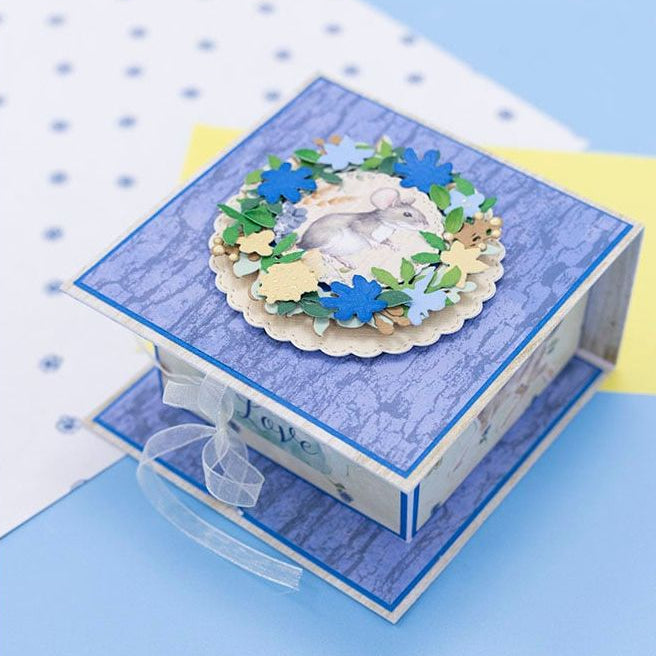 Crafter's Companion Wildwood Whimsy Ephemera cc-ww-ephe Keepsake Box