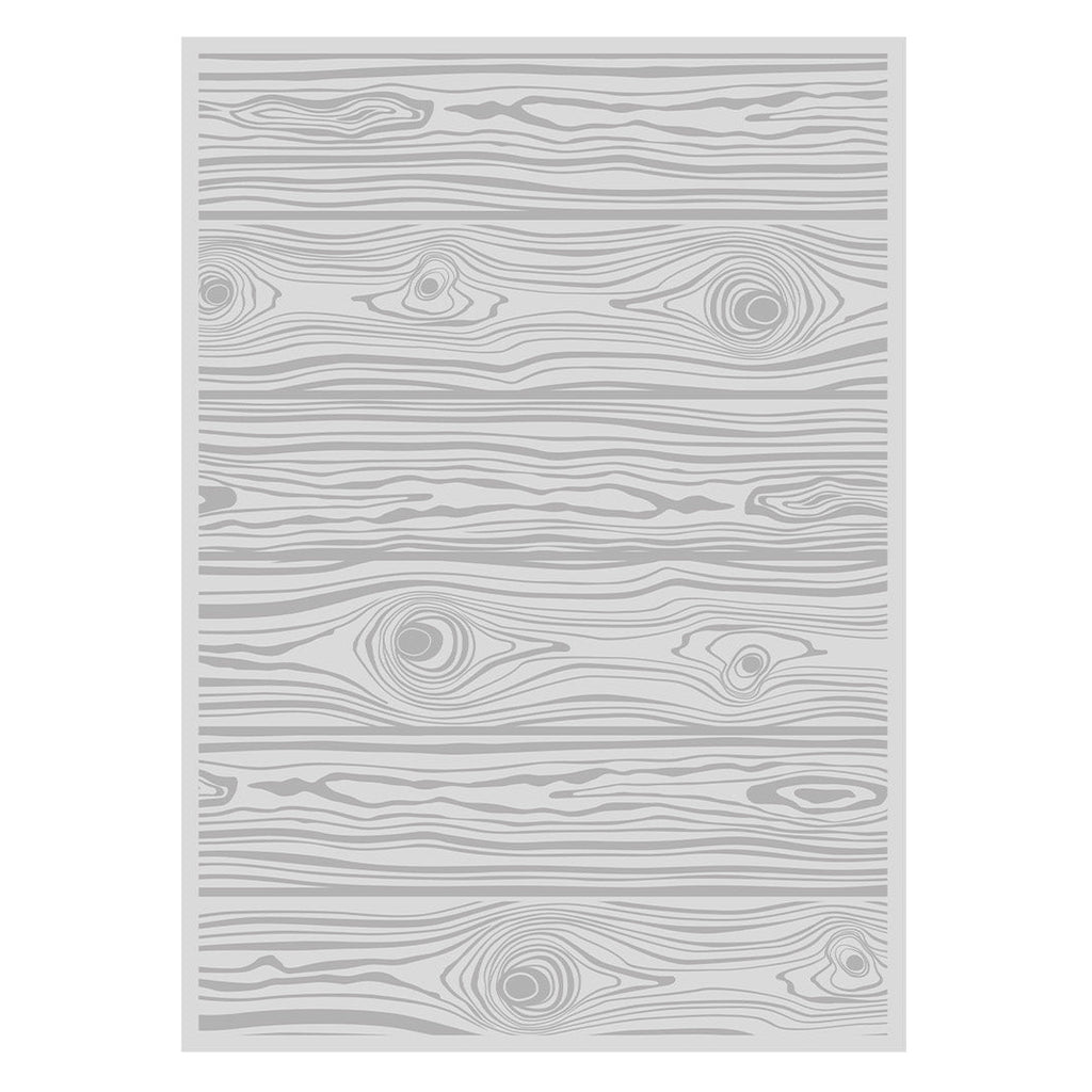 Crafter's Companion Wood Grain 3D Embossing Folder cc-ww-3d-ef5-wogr