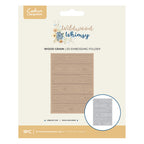 Crafter's Companion Wood Grain 3D Embossing Folder cc-ww-3d-ef5-wogr in Packaging