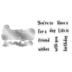 Crafter's Companion You're So Sweet Sentiment Clear Stamps And Dies cc-ls-std-yssw Detailed Product Image