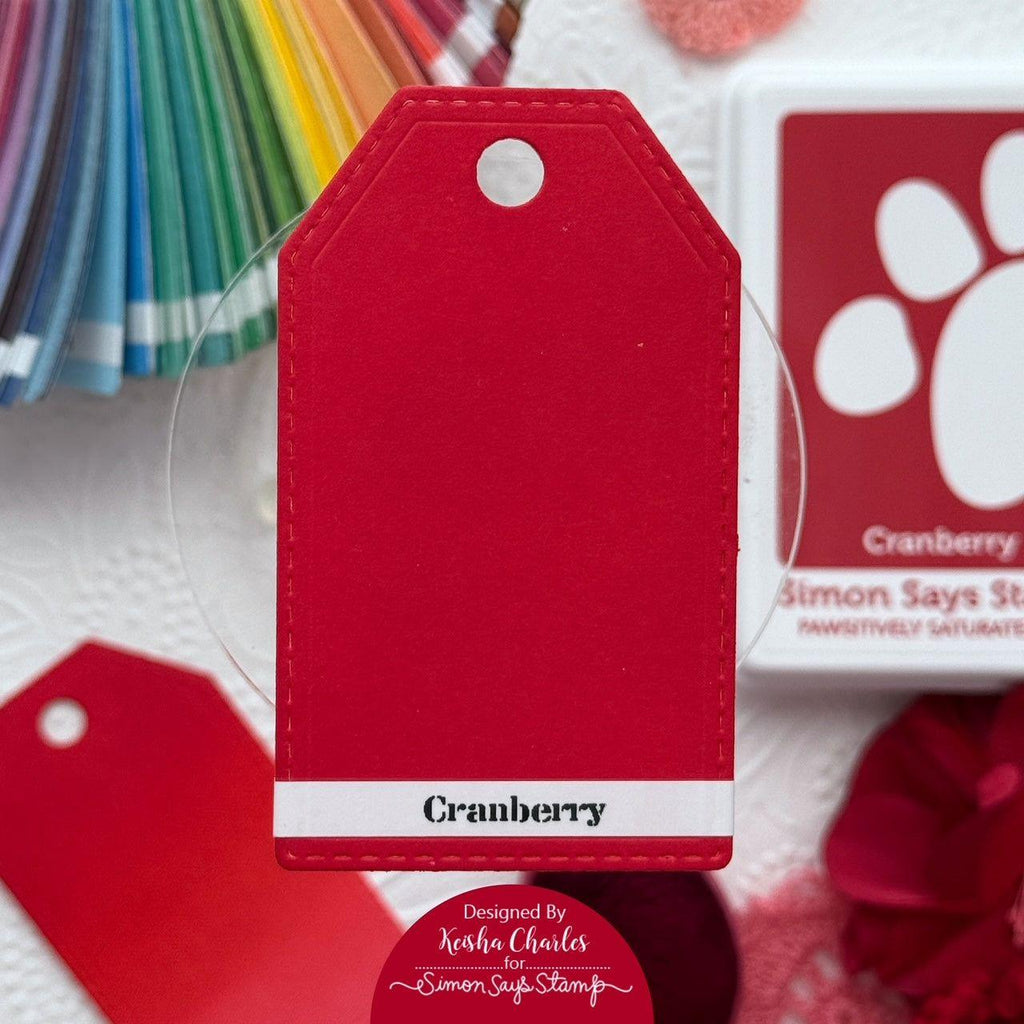 Simon Says Stamp Pawsitively Saturated Ink Pad Cranberry ssk090 Sweet Wishes | color-code:ALT03