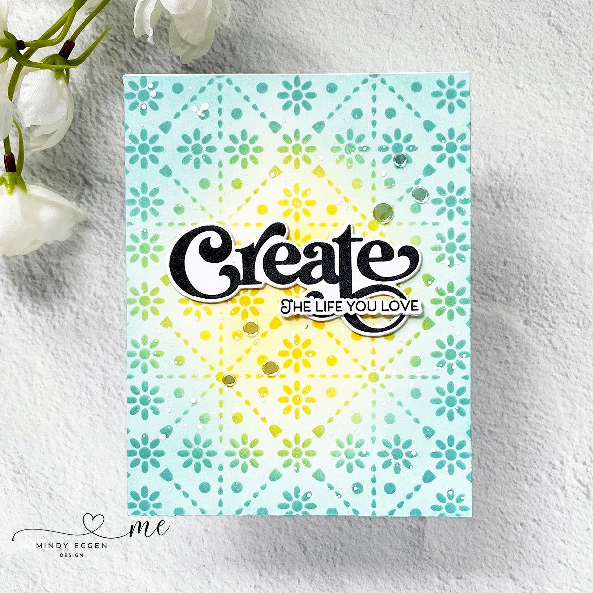 Simon Says Stamp Create Wafer Dies 1068sdc Sunny Vibes Create Card | color-code:ALT02