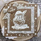Creative Expressions Warm Bunny Wishes Clear Stamps umsdb161 Bunny