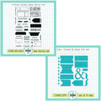 Creative Worship Vintage Labels Tabs Tickets And More Stamps And Dies Bundle