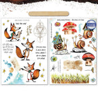 Creative Ember Designs Not Lost A5 Rub Ons cedro004 sheets inside