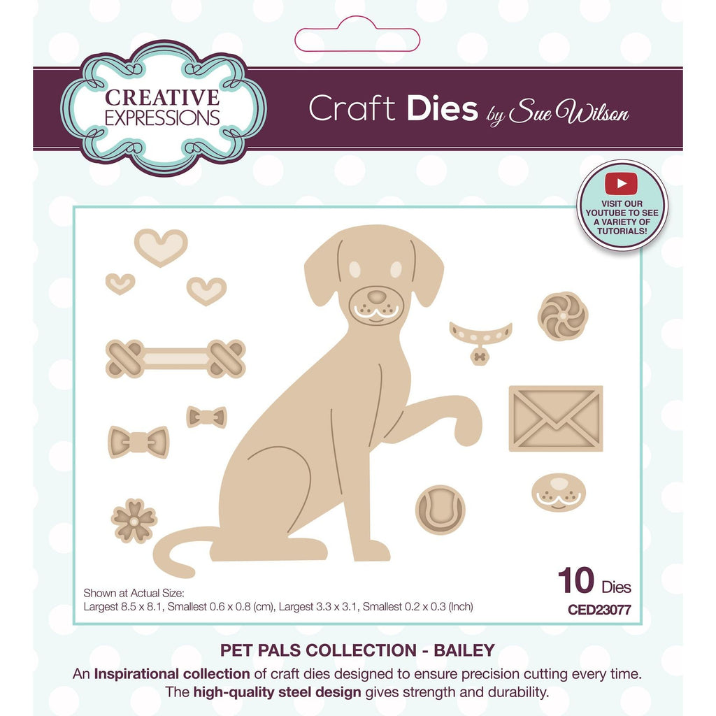 Creative Expressions Pet Pals Bailey Dies ced23077