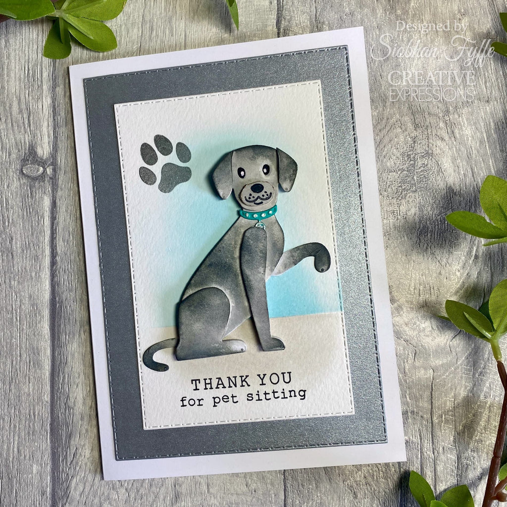 Creative Expressions Pet Pals Bailey Dies ced23077 thank you