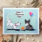 Creative Expressions Pet Pals Dottie Dies ced23079 pawsome day dog
