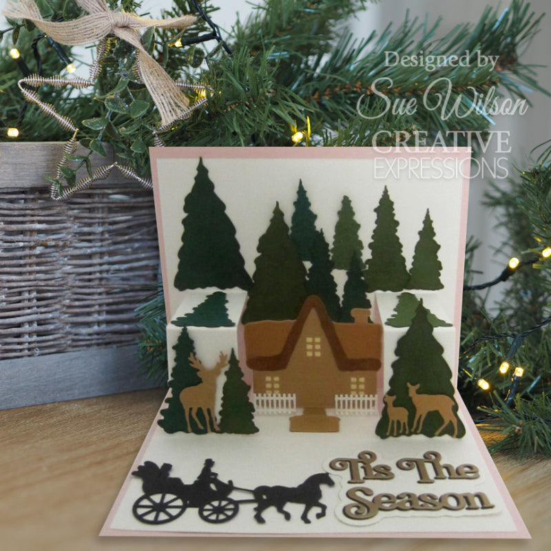 Creative Expressions Pop Up 3D Card Maker B Die ced4494*