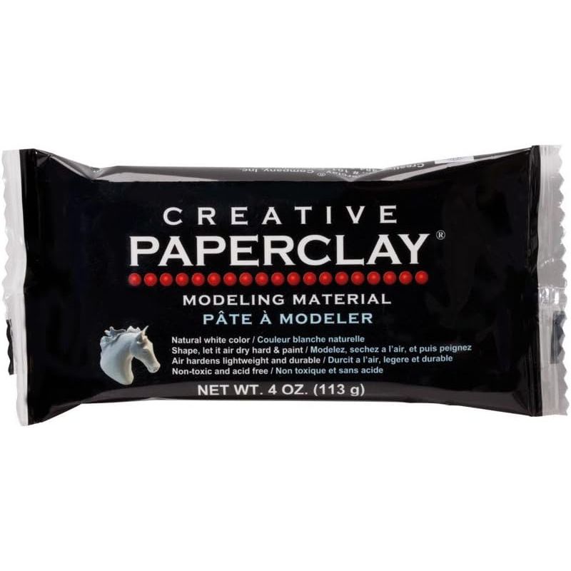 Creative Paperclay Air Dry Modeling Material 4oz cv0813