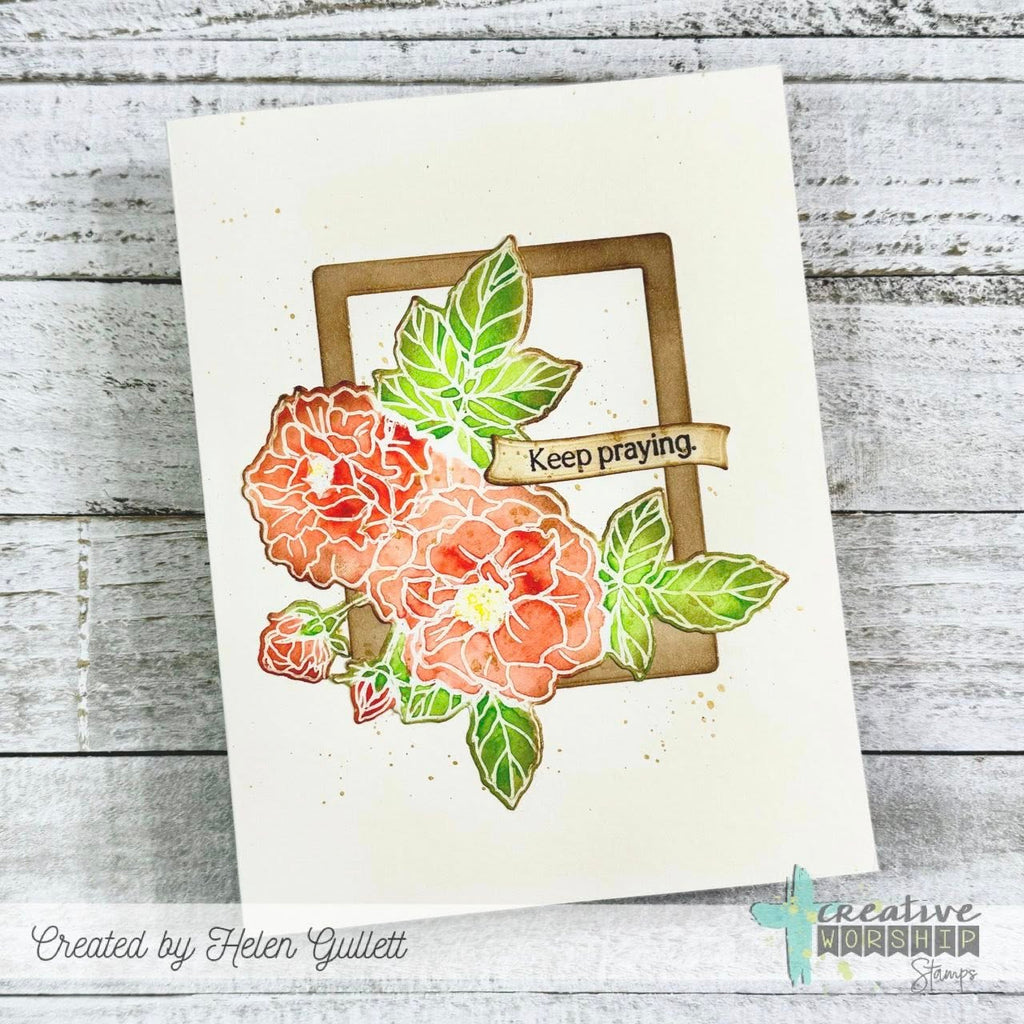 Creative Worship Banner Dies cwsd-25-021 Helen Gullett card