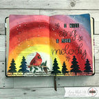 Creative Worship Beautiful Birds Clear Stamps sns-20-008 Sing And Make Melody Bible Journaling