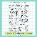 Creative Worship Beautiful Birds Dies cwsd-26-006