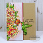 Creative Worship Beautiful Birds Dies cwsd-26-006 I'm Here For You Card