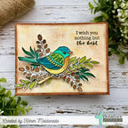 Creative Worship Beautiful Branches Dies cwsd-25-014 I Wish Nothing But The Best Card