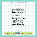 Creative Worship Big God Clear Stamp cws-25-032