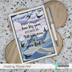 Creative Worship Big God Clear Stamp cws-25-032 Bible Themed Card
