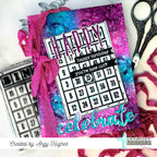 Creative Worship Bingo Card Clear Stamp cws-25-010 Angy Hughes Card