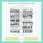 Creative Worship Birthday Guy Clear Stamp Set sns-23-017