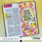 Creative Worship Bloom With Grace Clear Stamps cws-25-019 Bible Journaling