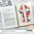 Creative Worship Bloom With Grace Clear Stamps cws-25-019 To God Be Glory