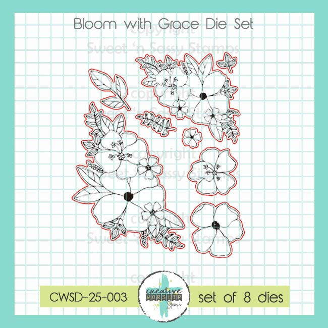 Creative Worship Bloom With Grace Dies cwsd-25-003
