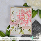 Creative Worship Bold Bloom Stencil cws-st-25-08 Floral Delight Card
