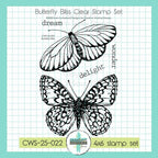 Creative Worship Butterfly Bliss Clear Stamps cws-25-022