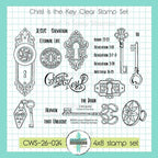 Creative Worship Christ Is The Key Clear Stamps cws-26-024