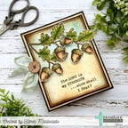Creative Worship Colors Of Fall Dies cwsd-25-023 The Lord Is My Strength Card