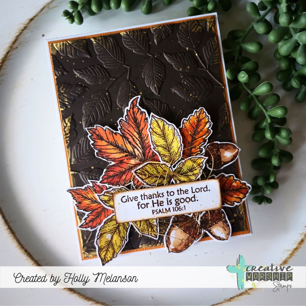 Creative Worship Colors Of Fall Stamps And Dies Bundle Holly Melanson Card