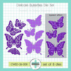 Creative Worship Delicate Butterflies Dies cwsd-26-008
