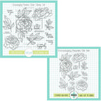 Creative Worship Encouraging Peonies Clear Stamps And Dies Bundle