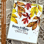 Creative Worship Encouraging Peonies Clear Stamps And Dies Bundle Happy Birthday From Your Church Family Card