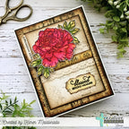 Creative Worship Encouraging Peonies Clear Stamps sns-20-040 Blessed beyond measure peony card by Karen Maldonado