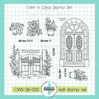 Creative Worship Enter In Clear Stamps And Dies Bundle CWS-26-020 Clear Stamps Alone