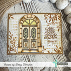 Creative Worship Enter In Clear Stamps cws-26-020 Ask Seek Knock Bible Card