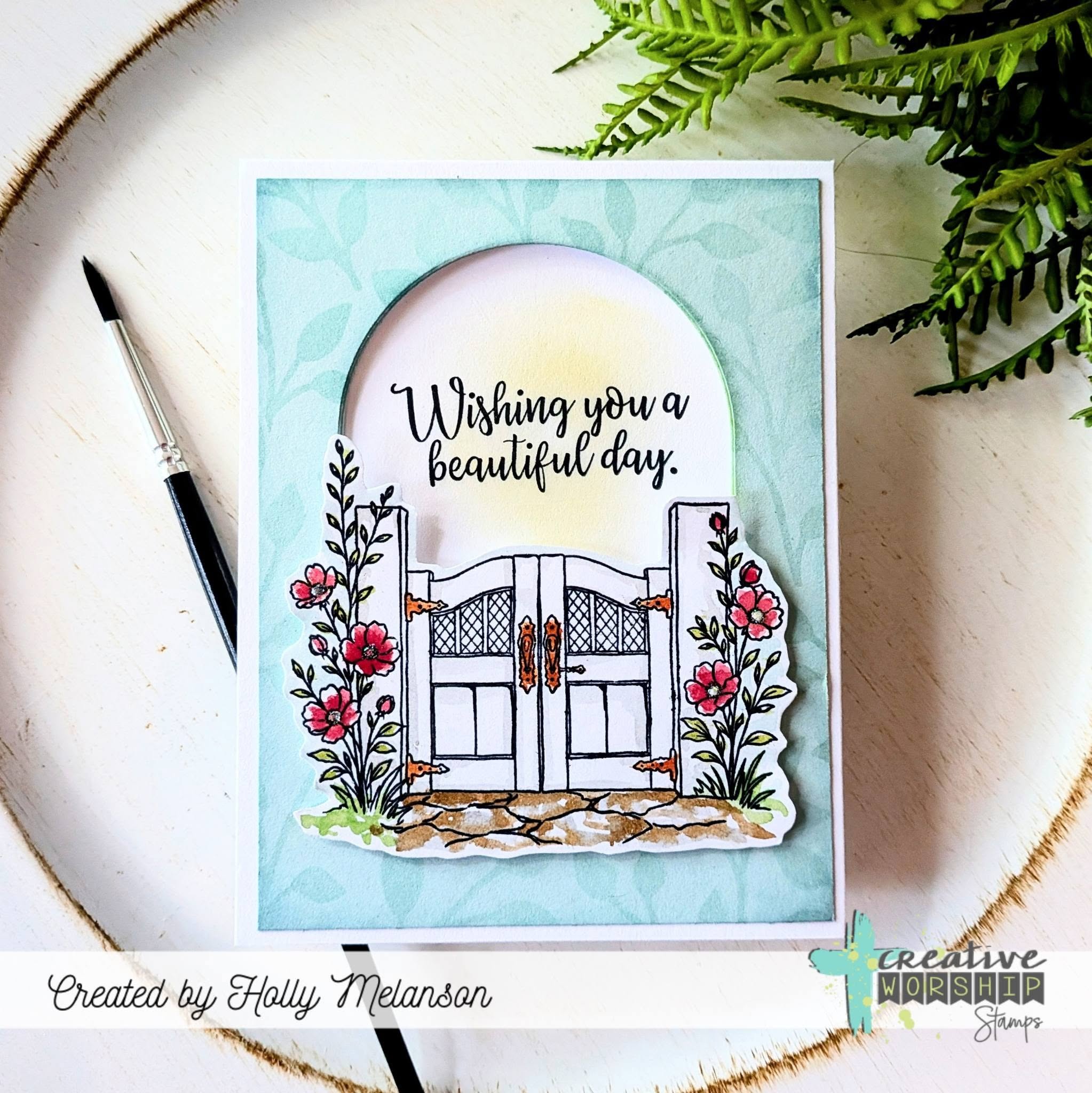 Creative Worship Enter In Dies cwsd-26-031 Wishing You A Beautiful Card