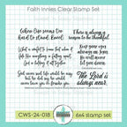 Creative Worship Faith Innies Clear Stamps cws-24-018