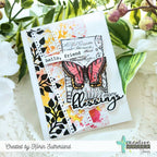 Creative Worship Film Strip Dies cwsd-26-026 Many Blessings Card