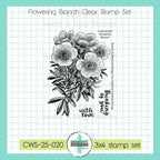 Creative Worship Flowering Branch Clear Stamps cws-25-020