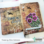 Creative Worship Flowering Branch Clear Stamps cws-25-020 Stand In Awe Bible Journaling