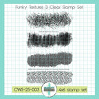 Creative Worship Funky Textures 3 Clear Stamps cws-25-003