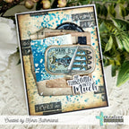 Creative Worship He Provides Clear Stamps cws-26-023 He Turns Little Into Much Bible Card