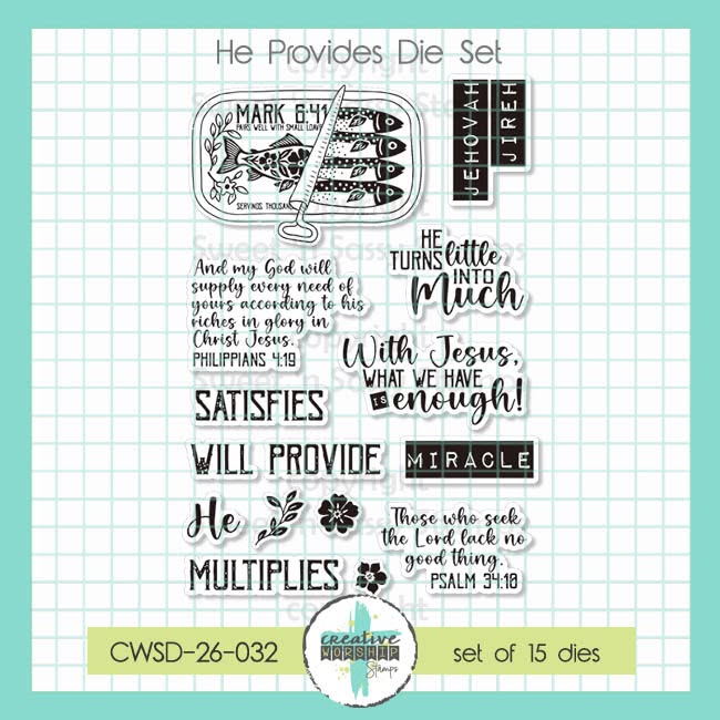 Creative Worship He Provides Dies cwsd-26-032