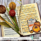 Creative Worship Heart of Gratitude Clear Stamps cws-25-051 Christian Hymns