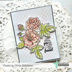 Creative Worship Hope Blooms Clear Stamps cws-25-008 Korin Sutherland Card