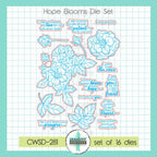 Creative Worship Hope Blooms Stamps And Dies Bundle CWSD-281